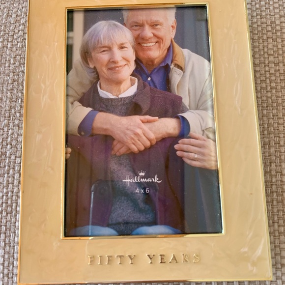 Set of 2 50th Anniversary Frames. New. - Picture 3 of 5